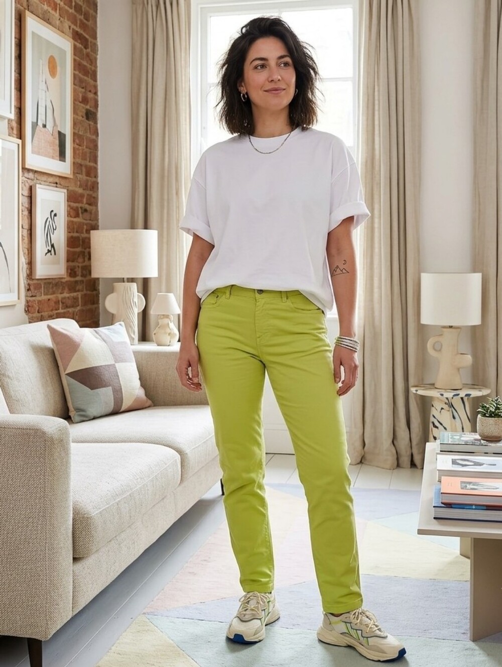 Christopher&Banks💚Green Jeans Y2K Size 6